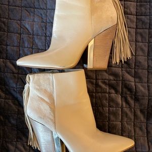 Sam Edelman fringe bootie